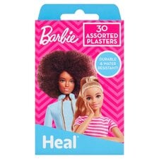 Heal Assorted Barbie Plasters 30 Pack