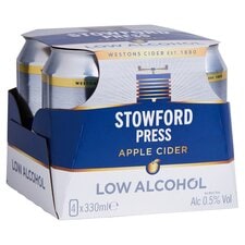 Stowford Press Apple Cider Low Alcohol 4X330ml