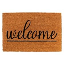 Mighty Mat Welcome Coir Mat 50 X 75Cm