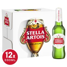 Stella Artois Lager Beer 12X330ml