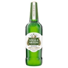 Stella Artois Unfiltered Lager Beer 620Ml