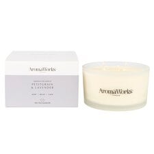 Aromaworks Petitgrain & Lavender Multiwick Candle 390g