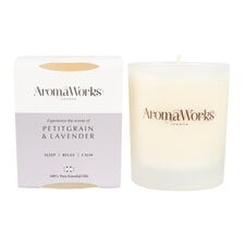 Aromaworks Petitgrain & Lavender Candle 220g 