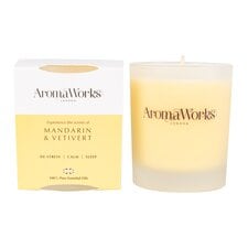 Aromaworks Mandarin & Vetivert Candle 220g