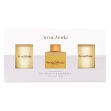 Aromaworks Petitgrain & Lavender Diffuser & Votive Giftset