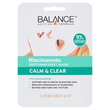 Balance Active Niacinamide Face Mask 25Ml