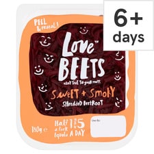 Love Beets Smokey Shred Beetroot 180G