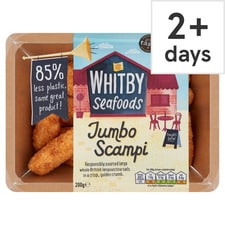 Whitby Seafoods Jumbo Scampi  200g