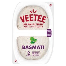 Veetee Heat & Eat Basmati Rice Pot 2 X 125G