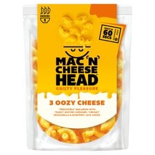 Mac 'N' Cheese Head Macaroni & 3 Oozy Cheese 200g