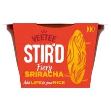 Veetee Stir'd Fiery Sriracha Rice 100g