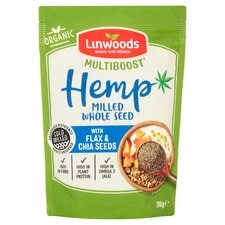 Linwoods Organic Milled Hemp Flax & Chia Seeds 200G