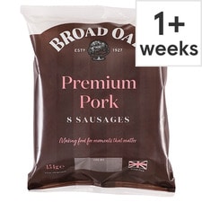 Broad Oak Farm 8 Premium Pork Sausages 454G