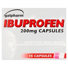 Galpharm Ibuprofen 200mg Pain Relief Capsules 16s