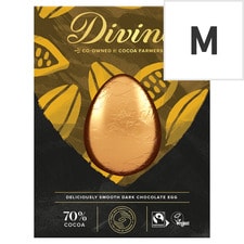 Divine Dark Chocolate 70% Egg 90G