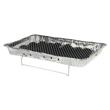 Redwood Disposable BBQ - 48cm x 30cm - Silver