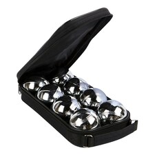 Redwood 8pc Steel Boules Set - Silver