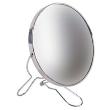 Ashley Folding Metal Mirror - 14cm - Silver