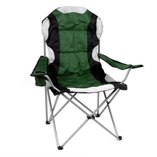 Redwood High Back Padded Camping Armchair - Green