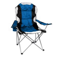 Redwood High Back Padded Camping Armchair - Blue