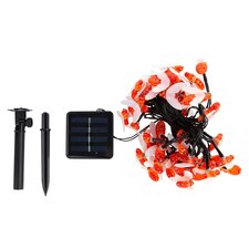 Kingavon 50 LED Bee Solar String Lights Set - 2m - Warm