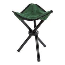 Redwood Folding Canvas Camping Stool - Green