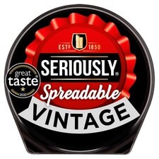 Seriously Spreadable Vintage Cheese Spread 125g