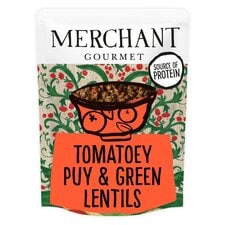 Merchant Gourmet Tomatoey Puy & Green Lentils 250G