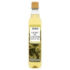 Tesco Light In Colour Olive Oil 500Ml
