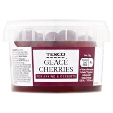 Tesco Glace Cherries 200G