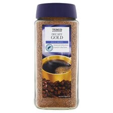 Tesco Gold Decaffeinated Instant Coffee 200G