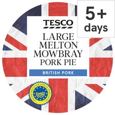 Tesco Large Melton Mowbray Pork Pie 440G