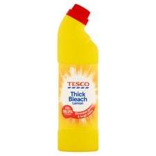 TESCO            THICK BLEACH      24HR CITRUS750M