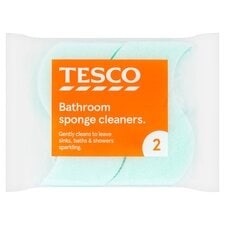 Tesco Sponge Bathroom Cleaner 2 Pack