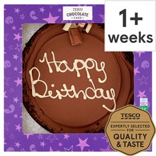 Tesco Large Chocolate Cake