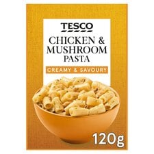 Tesco Pasta Chicken & Mushroom Sauce 120G