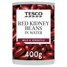 Tesco Red Kidney Beans In Water 400G