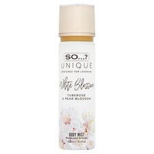 So...? Unique White Blossom Body Mist 150Ml