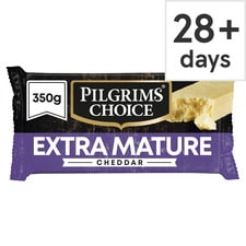 Pilgrims Choice Extra Mature Cheddar Cheese 350 G