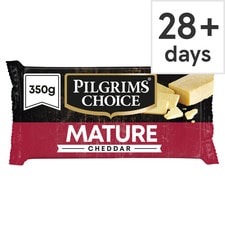 Pilgrims Choice Mature Cheddar Cheese 350 G