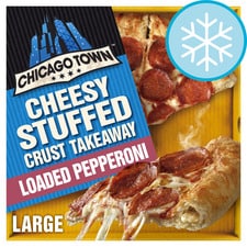 Chicago Town Cheesy Stuffed Crust Pepperoni Pizza 640G