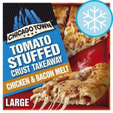 Chicago Town Stuffed Crust Chicken & Bacon Large Pizza 640G