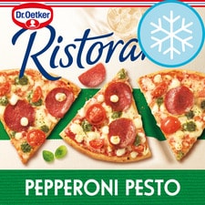 Dr Oetker Ristorante Pepperoni, Mozzarella & Pesto Pizza 360g