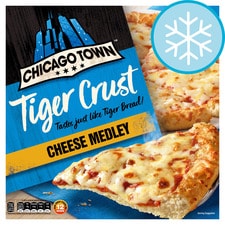 Chicago Town Tiger Crust Cheese Medley Pizza 305g