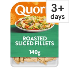 Quorn Meat Free Roast Style Sliced Fillets 140G