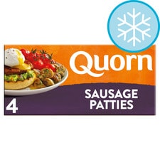 Quorn Meat Free Sausages Patties 4 Pack 168G