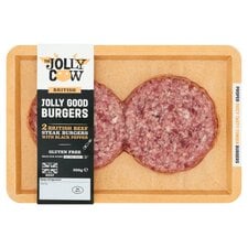 The Jolly Cow 2 Steak Burgers With Pepper 300G