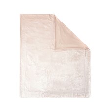 BHS Crushed Velvet Throw, Pink