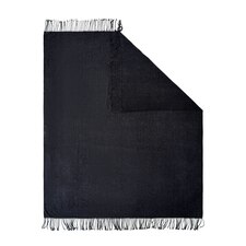 BHS Chenille Throw, Charcoal