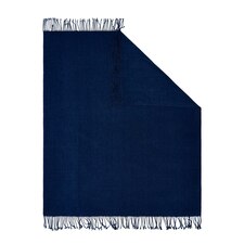 BHS Chenille Throw, Navy